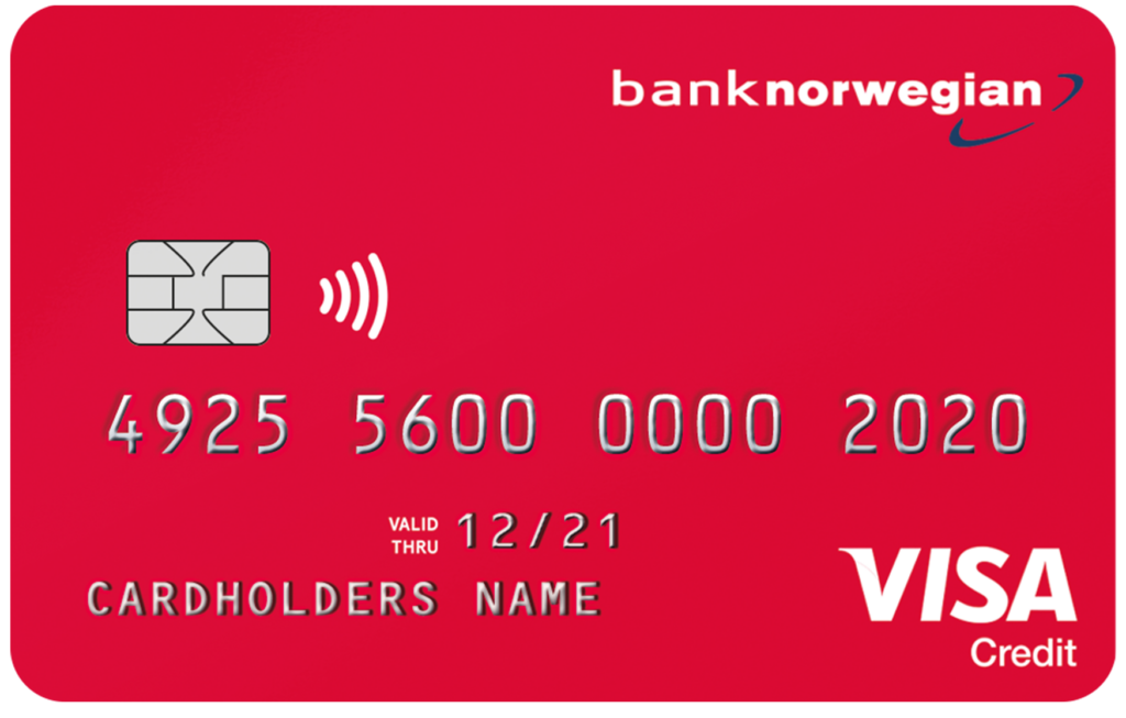 Luottokortti Bank Norwegianilta